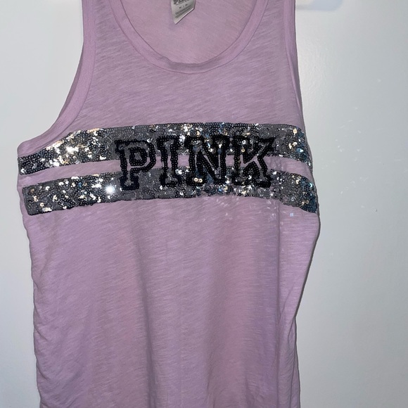 GUC PINK Sequin Tank - Picture 3 of 4